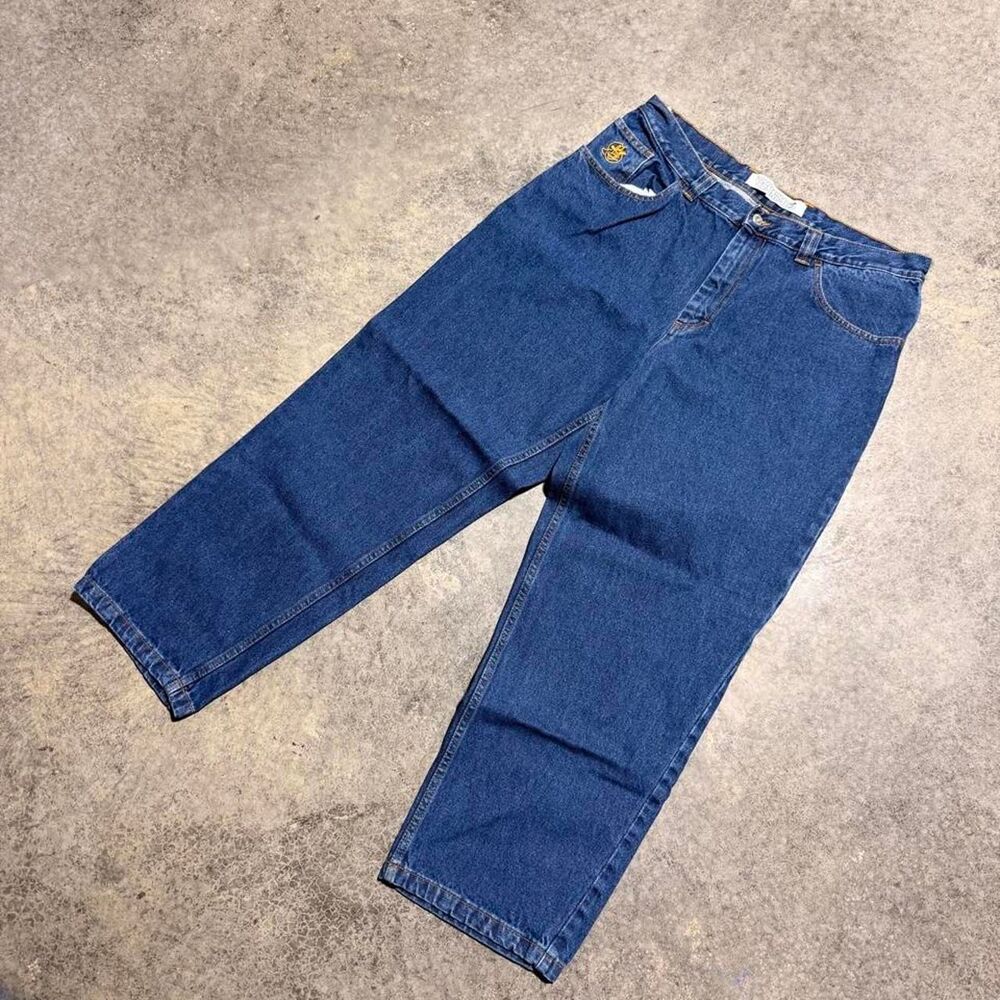 Polar-skate-co Men's Blue and Navy Jeans